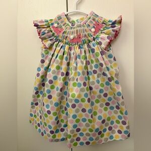 Colorful Polka Dot Dress